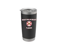 West Palm Beach Florida (FL) Bicchiere termico in acciaio inox doppia parete