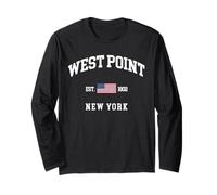 West Point Home West Point Regalo da West Point New York Maglia a Manica
