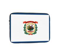 West Virginia Flag Custodia antiurto per computer portatile, custodia protettiva sottile da viaggio per 13 pollici