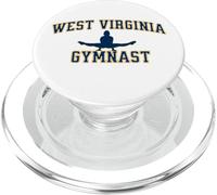 West Virginia Ginnasta Mountain State Athletics WV Ginnastica PopSockets PopGrip per MagSafe