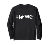 West Virginia Home Mappa State Pride Maglia a Manica