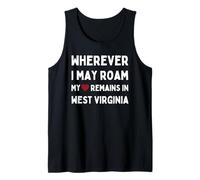 West Virginia Ovunque io Possa vagare Il Mio Cuore Rimane Dentro Canotta