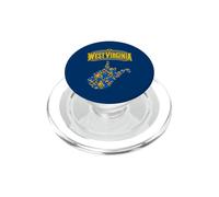 West Virginia - Piccone per minatore di carbone PopSockets PopGrip per MagSafe