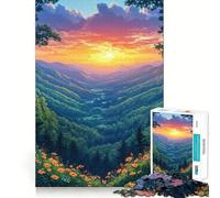 WEST VIRGINIA Puzzle per adulti 1000 pezzi Gioco di logica Regalo Taglio di precisione Rilassante Attività di gruppo al chiuso (38x26cm)