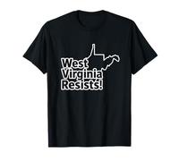 West Virginia Resiste, Democrazia, Immigrazione, libertà Maglietta