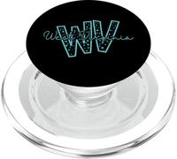 West Virginia WV Lettere Stati Uniti America PopSockets PopGrip per MagSafe