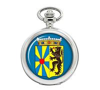 West-Vlaanderen (Flanders, Belgio) Stemma Orologio da Tasca Cacciatore