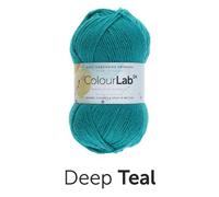 West Yorkshire Spinners Colourlab DK Filato Di Lana - 716 DEEP TEAL