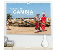 Westafrika - The Gambia (hochwertiger Premium Wandkalender 2026 DIN A2 quer), Kunstdruck in Hochglanz: 13 wunderbare Farbfotos aus dem afrikanischen Gambia vom Reisefotografen Peter Schickert.
