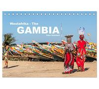 Westafrika - The Gambia (Tischkalender 2026 DIN A5 quer), CALVENDO Monatskalender: 13 wunderbare Farbfotos aus dem afrikanischen Gambia vom Reisefotografen Peter Schickert.