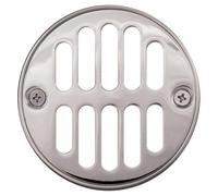 Westbrass Duschsieb-Set mit Schrauben, Grill und Krone, poliertes Chrom, D312-26