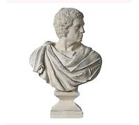 WESTCH Abraham Lincoln Busto Figurina Statua Classica Greca Venere di Milo Busto Statua Resina Arte Scultura Mitologia Greca Antica Personaggio Bruto Statua per la Decorazione Domestica,Brutus