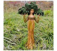 WESTCH Statua di Madre Terra Albero Dio-Dea della Foresta Albero Dio Statua Ornamento, Statua di Artigianato da Giardino Albero Dio Foresta Ornamento, Statua di Arte Madre Terra, Statua di Madre N