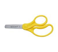 Westcott 15970 Forbici per bambini, età 4-8, punta smussata da 12,7 cm, giallo neon