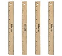 Westcott 17142 - Righello in legno con bordo smussato, 30,5 cm