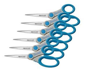 Westcott 20,3 cm Antimicrobe forbici - blu/grigio