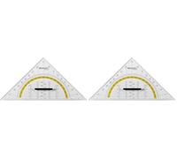 WESTCOTT E-10134 BP Set Square 22 cm con manico (Confezione da 2)