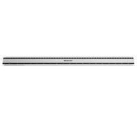 Westcott E-10193 00 Righello in alluminio particolarmente antiscivolo, 50 cm / 2