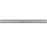 Westcott E-10193 00 Righello in alluminio particolarmente antiscivolo, 50 cm / 2
