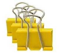 Westcott E-10722 00 - Set di 72 mollette in metallo per documenti, 12 x 19 mm, 12 x 25 mm, clip di carta stabili e riutilizzabili, morsetti per ufficio e casa