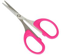 Westcott E-13101 000 Forbici per ritagliare silhouette, lame antiruggine, impugnatura in plastica, 10 cm, rosa