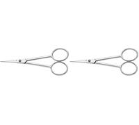 Westcott E-13102 00 Forbici per ritagliare silhouette, in metallo, argento (Confezione da 2)