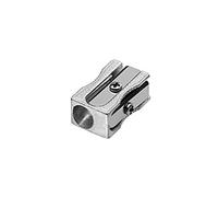 Westcott E-14211 00-I Temperino semplice, metallo, forma a blocco con lama di ricambio, 20 pezzi
