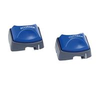 Westcott E-15805 00 Lame di ricambio per taglierina carta E-15804 00/ 15804, 1 pezzo per lama da taglio e scanalata