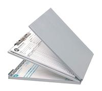 Westcott E-17002 00 Scatola porta moduli in alluminio, DIN A4 con scomparto e ri