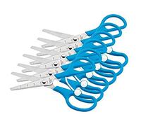 Westcott E-20558 00 - Forbici per bambini con apertura facilitata, punta tonda, 13 cm, 6 pezzi