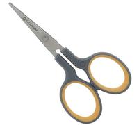 Westcott E-30440 00 Forbici in titanio con impugnatura morbida, Grigio/Giallo, lunghezza 10 cm