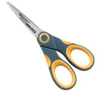 Westcott E-33650 00 Forbici Softgrip in Nitruro di titanio Non Stick, grigio/giallo, 13 cm
