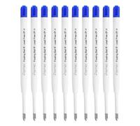 Westcott E-733492 00 - Set di 10 ricariche per penna a sfera G2, 1,4 mm, colore: Blu