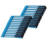 Westcott e 84000 00 Lame Cutter Office, 9 mm, in plastica, 24 pezzi, blu/nero