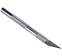 Westcott E-84010 00 Scalpello con impugnatura in metallo e lame sostituibili, 12 cm, argento