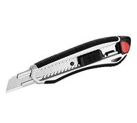 Westcott E-84025 00 Cutter Alluminium Alloy, corpo in plastica, impugnatura Softgrip, larghezza lame 18 mm, grigio/nero