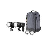 Westcott FJ400 II Flash Double Kit con 2 Luci, Zaino, Trigger Universale FJ X3 M