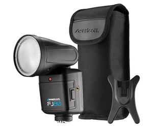 Westcott FJ80 Flash universale 80W - Display touchscreen da 2,8" - Adatto per Canon, Nikon, Fuji, Panasonic Lumix e Olympus - Dimensioni 21,3 x 8,1x 8,1 cm - 440 grammi - 9 aperture con 31 canali