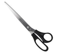 Westcott Forbici 10" (25,4 cm) nere | Forbici da ufficio con impugnature in plastica nera | Lama extra affilata, acciaio inossidabile | E-31111 00