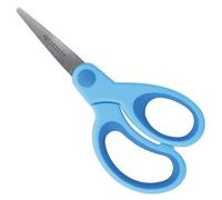 Westcott Forbici per bambini Softgrip blu per destrorsi | Manico ergonomico per scolari | 13 cm (5") Ideale per le mani dei bambini | E-21583 00