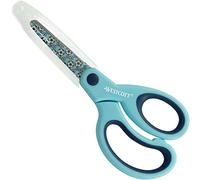 Westcott Forbici softgrip per bambini con motivo calcio, forbici per bambini con manico ergonomico e punta arrotondata, forbici per bricolage per scuola e casa | E-21561 00