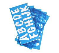 Westcott LetterCraft Stencil Marker Font 2-Inch Characters (15836)
