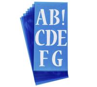 Westcott LetterCraft Stencil Nueva Font 2-Inch Characters (SN2/15837