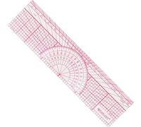 Westcott Righello goniometro per ingegneri, 15 cm, trasparente (W-8)