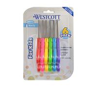 Westcott School Left and Right Handed Kids 12,7 cm forbici, Blunt, 6 pezzi (16454) Blunt 6-Count