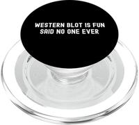 Western Blot è divertente ha detto che nessuno mai | Funny Science Lab PopSockets PopGrip per MagSafe