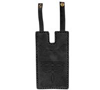 Western Boot Wallet with Snap Strap, Handcrafted Leather Boot Credit Card Holder, with Snap Fastening, for Women Men (Black)