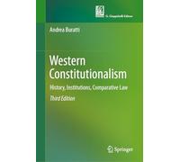 Western Constitutionalism: History, Institutions, Comparative Law