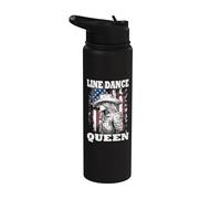 Western Country Dance | Line Dance Stainless Steel Insulated Water Bottle