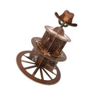 Western Cow Boy 3 strati Torte Stand Holder Cow Boy Wheel Design Torte Stand Per Bambini Compleanno E Celebrazione Speciale